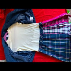 Size 10-12 girls dress with detachable matching sweater